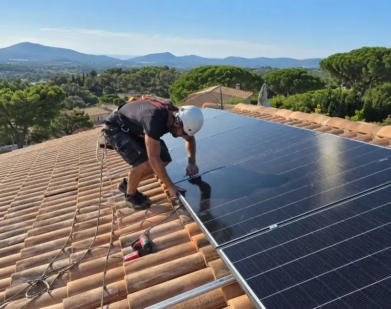 Installateur panneaux solaires Lansargues — pose photovoltaïque sur toiture