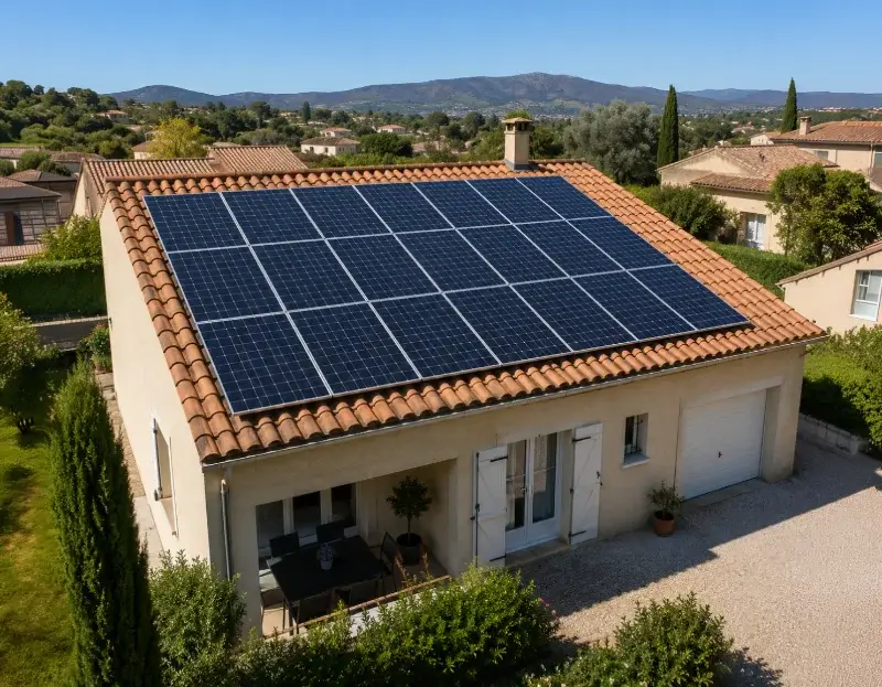 Prime à l'autoconsommation panneaux solaires Lansargues — aide financière de l'État